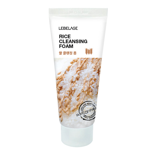 [LEBELAGE] RICE CLEANSING FOAM - 100ml / 3.38 fl. oz.