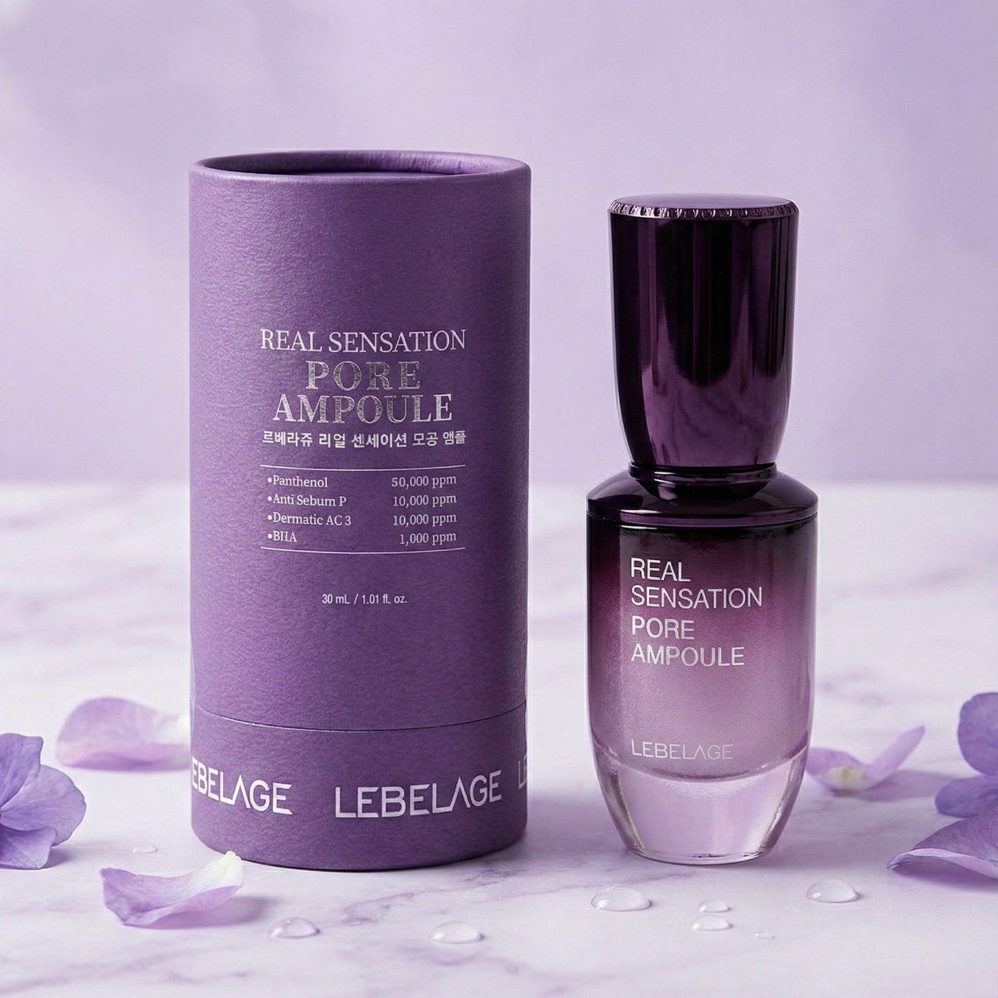 [LEBELAGE] REAL SENSATION PORE AMPOULE - 30ml / 1.01 fl. oz.
