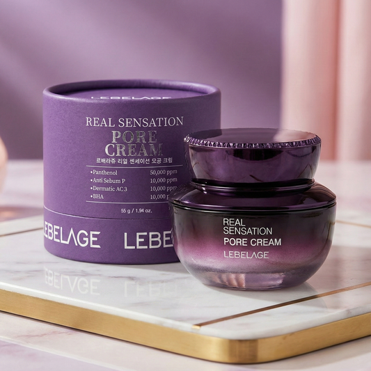[LEBELAGE] REAL SENSATION PORE CREAM - 55g / 1.94 oz