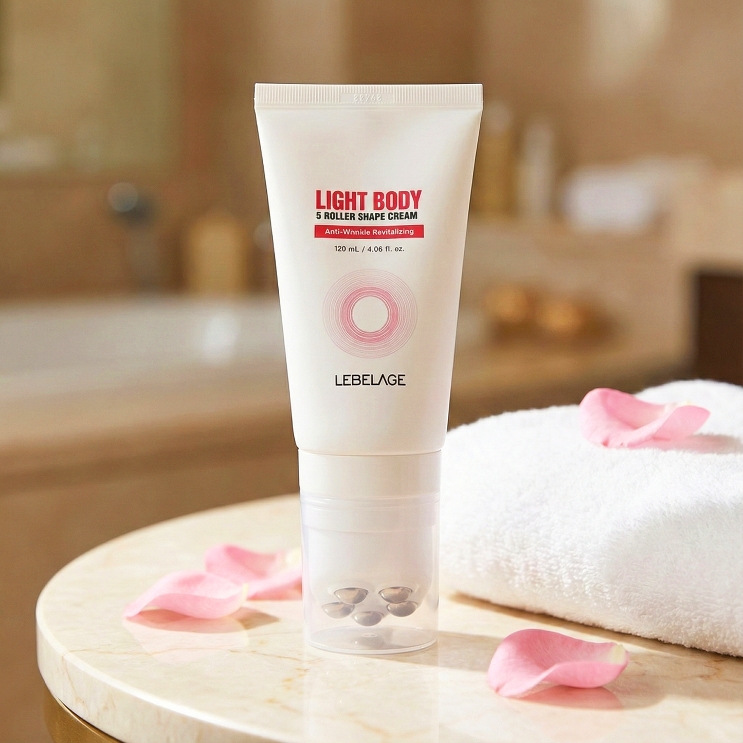 [LEBELAGE] LIGHT BODY 5 ROLLER SHAPE CREAM - 120ml / 4.05 fl. oz.