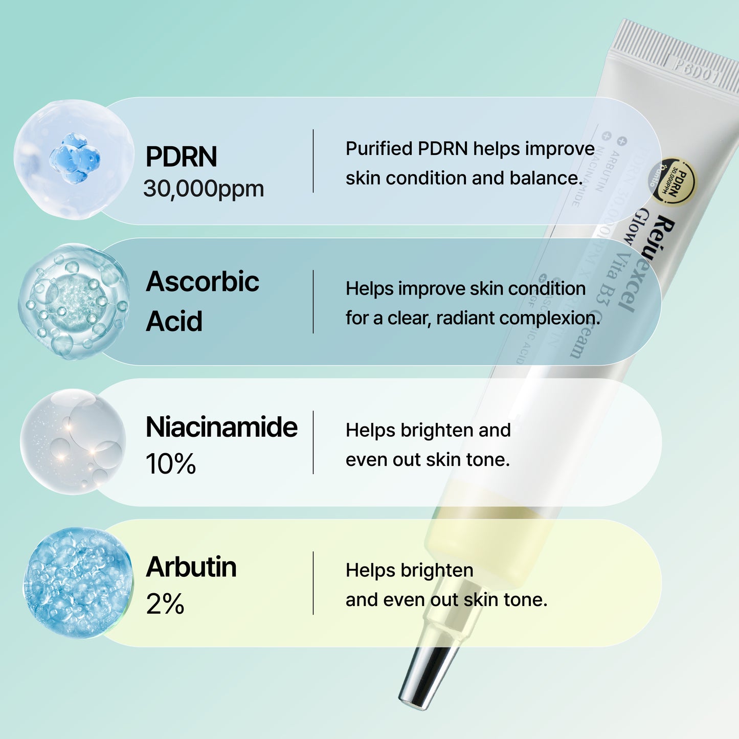 [Rejuxcel] Glow Vita B3 Cream - 30ml / 1.01 fl.oz.